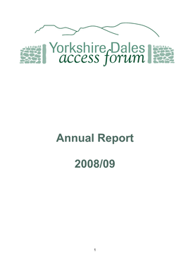 Yorkshire Dales Access Forum