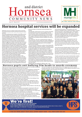 Hornsea Hospital Services Will Be Expanded