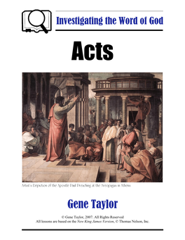 Bible Study Guide on the Acts of the Apostles