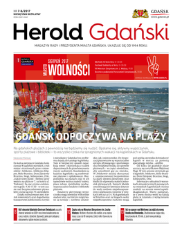 GDAŃSK ODPOCZYWA NA PLAŻY Na Gdańskich Plażach Z Pewnością Nie Będziemy Się Nudzić