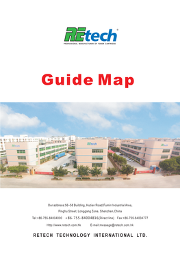 Guide Map the Location of RETECH