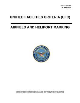 UFC 3-260-04 Airfield and Heliport Marking