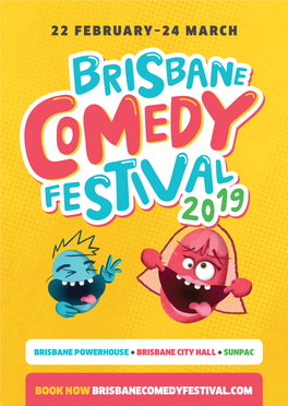 Book Now Brisbanecomedyfestival.Com