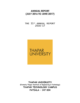 Annual Report 2016-17