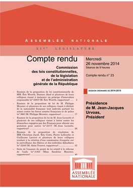 Compte Rendu