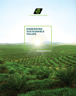 Embedding Sustainable Values