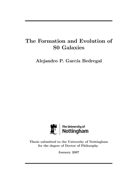 The Formation and Evolution of S0 Galaxies