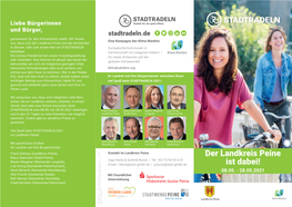 (Pdf)Stadtradeln-Flyer Herunterladen