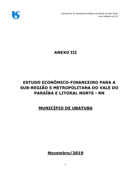 Anexo Iii Estudo Econômico