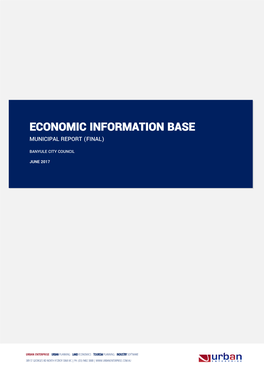 Banyule Municipal Economic Information Base
