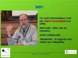 Le Logiciel Wiki Utilisé Par Wikipédia