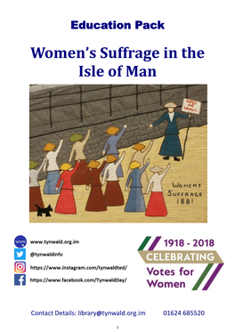 Women's Suffrage in the Isle Of