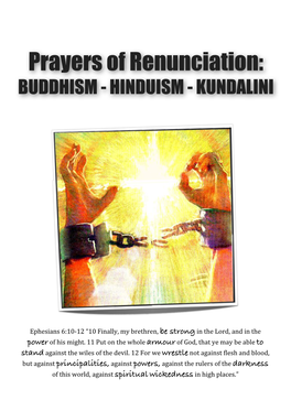 Prayers of Renunciation HINDUISM BUDDHISM KUNDALINI