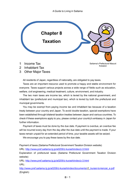 Chapter 8 Taxation