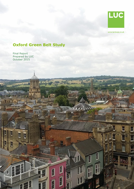 Oxford Green Belt Study