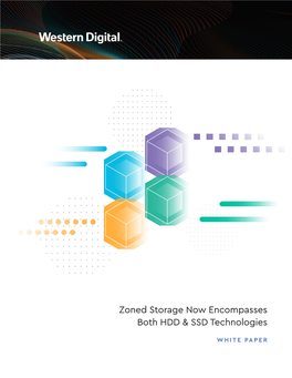 Zoned Storage for HDD and SSD Technologies