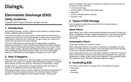 ESD) • Styrofoam Cups Safety Guidelines 3