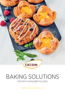 Baking Solutions Instant Flavoured Fillings