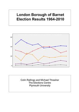 London Borough of Barnet Election Results 1964-2010