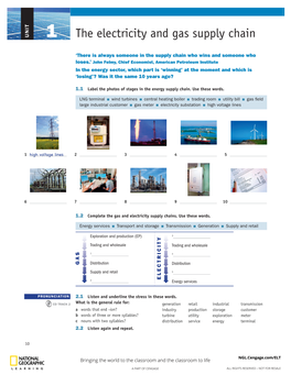 1 the Electricity and Gas Supply Chain