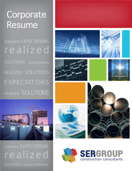 Corporate Resume Solutions EXPECTATIONS Realized