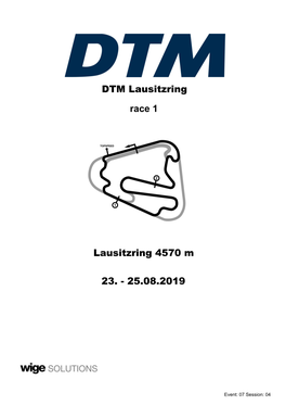DTM Lausitzring