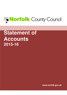 Statement of Accounts 2015-16