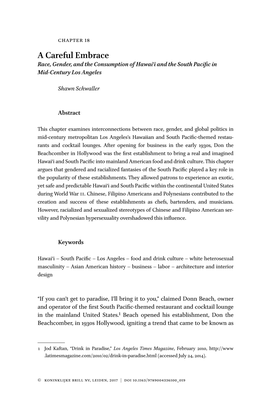 A Careful Embrace Race, Gender, and the Consumption of Hawaiʻi and the South Pacific in Mid-Century Los Angeles