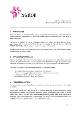 Introduction 1 Management Approach 2 Project