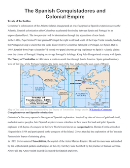 The Spanish Conquistadores and Colonial Empire