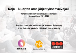 Noja – Nuorten Oma Järjestyksenvalvoja®