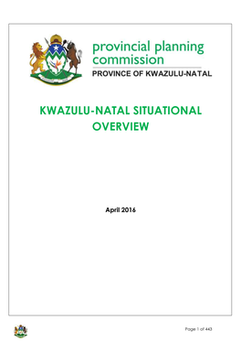 Kwazulu-Natal Situational Overview