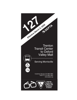 Trenton Transit Center to Oxford Valley Mall
