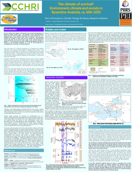 Part of Princeton's Climate Change & History Research Initiative