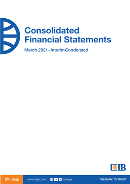 March 2021 - Interim Condensed