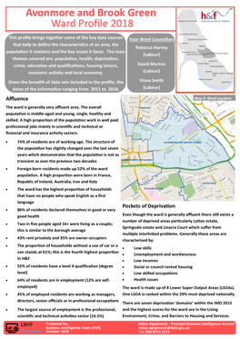 Avonmore and Brook Green Ward Profile 2018