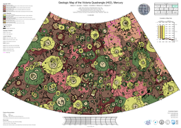 Geologic Map of the Victoria Quadrangle (H02), Mercury