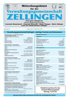 Verwaltungsgemeinschaft Zellingen