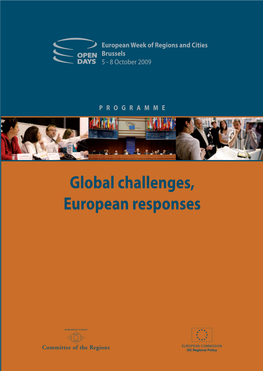 Global Challenges, European Responses