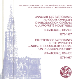 Ceipi D'introduction Generale a La Propriete Industrielle Strasbourg, France 1978-1987