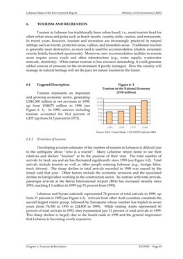 6. Tourism and Recreation