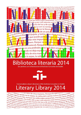 Biblioteca Literaria 2014 / Literary Library 2014