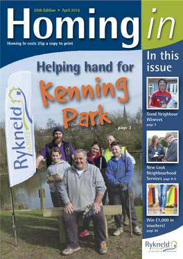 Helping Hand for Issue Kenning Good Neighbour Winners Page 3 Park Page 3