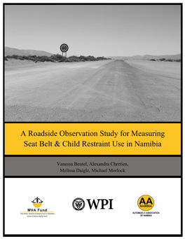 A Roadside Observation Study for Measuring Seat Belt & Child