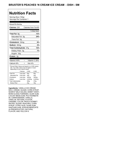 Nutrition Facts Serving Size (140G) Servings Per Container 1