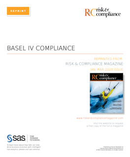 Basel Iv Compliance