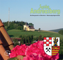 Die Bergstadt Im Oberharz • Nationalparkgemeinde Inhaltsverzeichnis Branchenverzeichnis