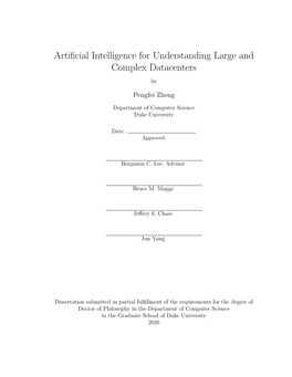Artificial Intelligence for Understanding Large and Complex