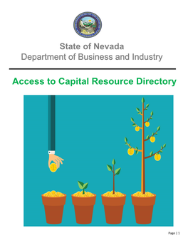 Access to Capital Directory