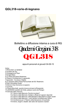 Quaderni Giorgiani 318 QGL318